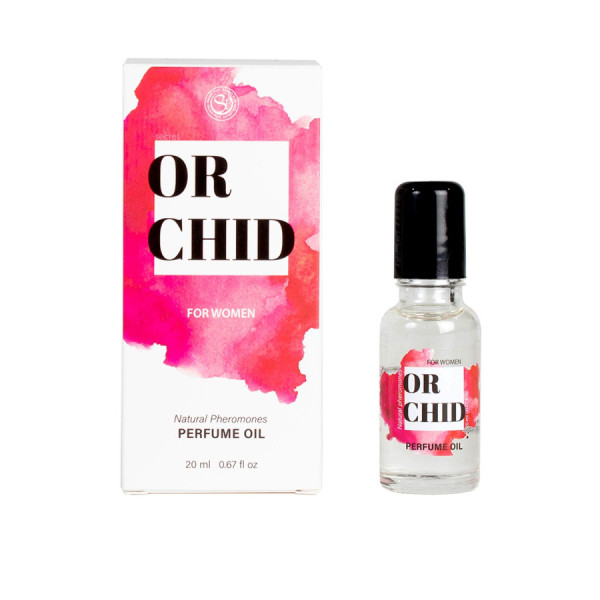 Huile parfumée Roll-on aux phéromones Orchid pour femme 